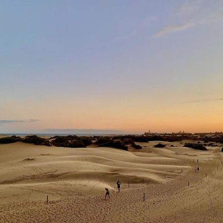 Las Dunas De Maspalomas Y El Mar A Un Paso San Bartolomé 외부 사진